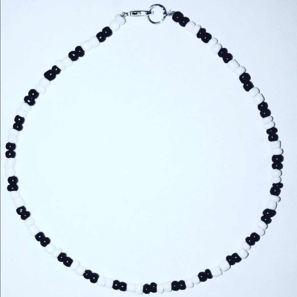 beaded choker
